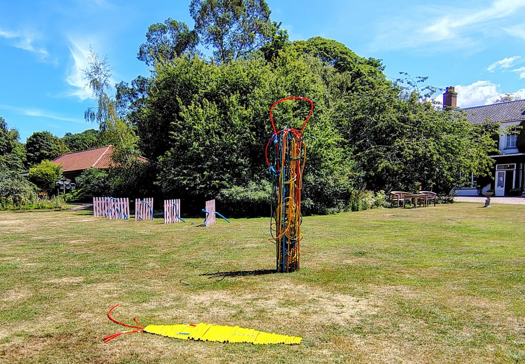 Sculpture at the grove